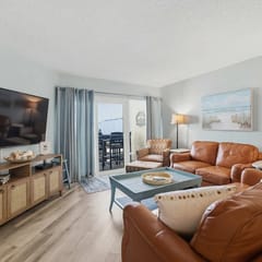 2BR Ocean View | Steps to Sand, Pool, Tennis