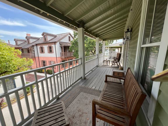 Historic St. Augustine Balcony Apartment
